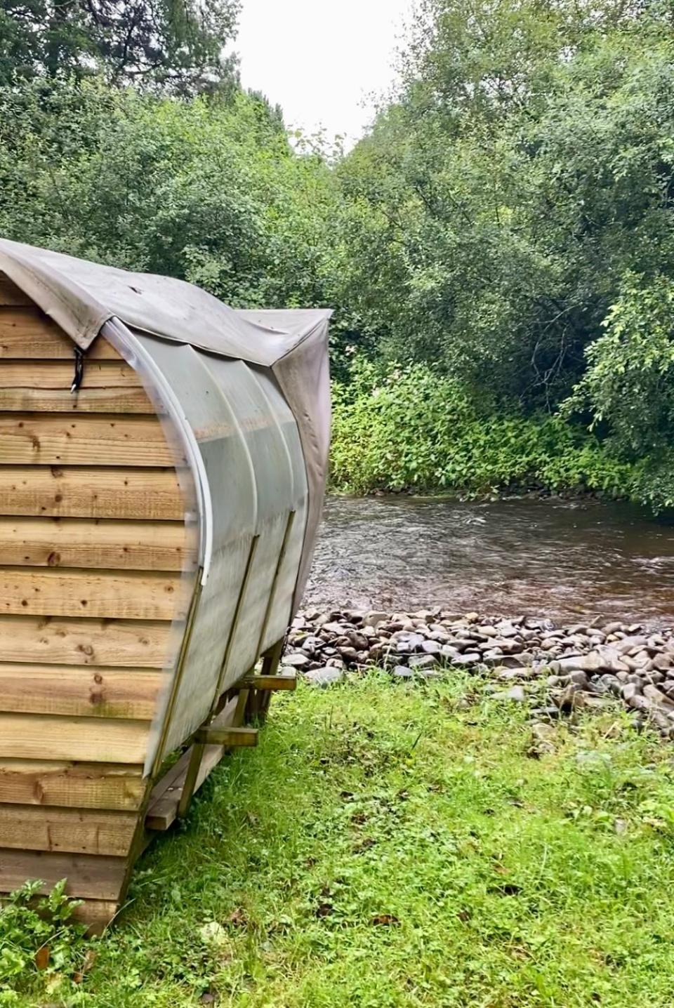 River View Glamping Hotel Llandovery Bagian luar foto